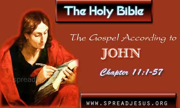 John 11:1-57  THE HOLY BIBLE