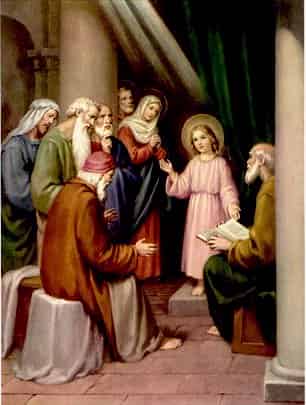 The finding of Jesus in the Temple