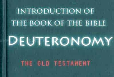 The book Of The Bible Deuteronomy