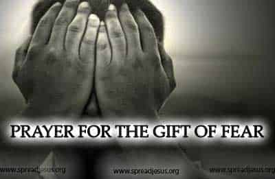 Prayer For The Gift of Fear