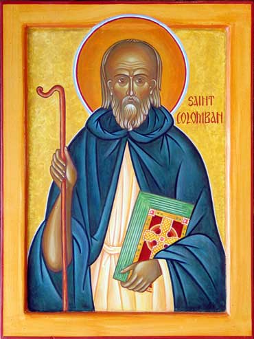 Saint Columban  Catholic Saint