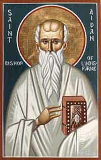 Saint Aidan of Lindisfarne  Catholic Saint