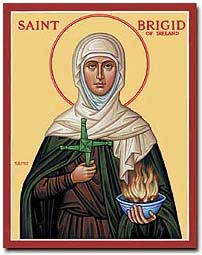 Saint Brigid of Ireland  Catholic Saint
