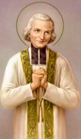 st.John Baptist Marie Vianney-Renowned fiery preacher and patron saint of priests