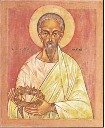 Saint Justin Martyr  Catholic Saint