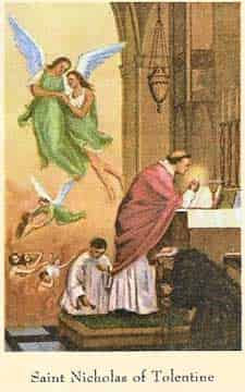 Saint Nicholas of Tolentino  Catholic Saint