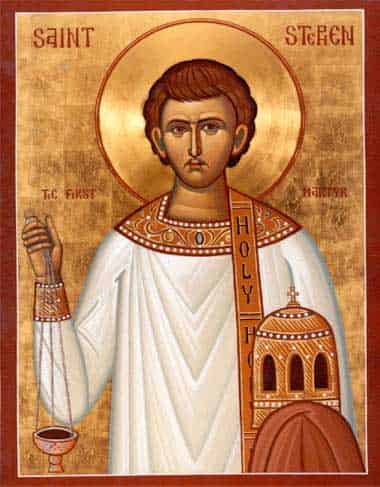 st.Stephen-Revered as the first martyr