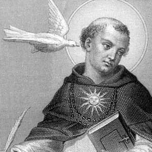 st.Thomas Aquinas-Dominican, scholar, Doctor of the Church