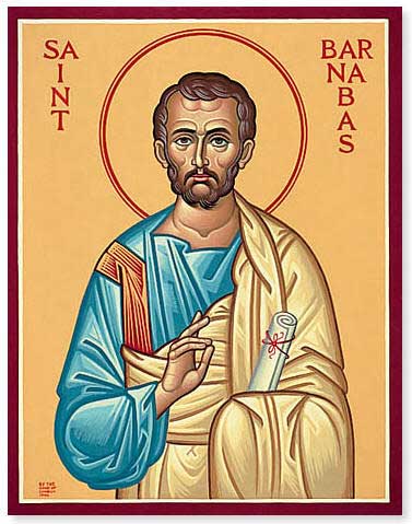 Saint Barnabas  Catholic Saint