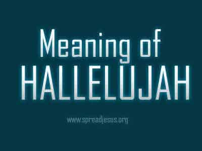 Meaning Of Hallelujah